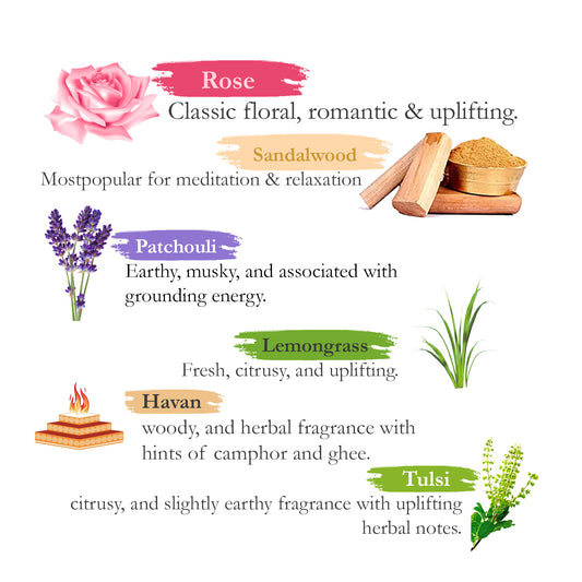 BAMBOOLESS INCENSE STICK FLORAL COLLECTION