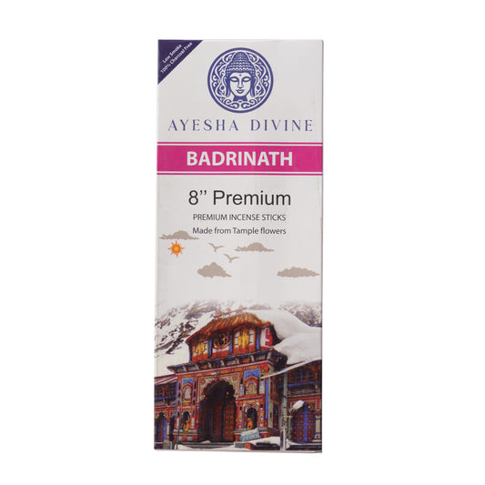 🕉️ Ayesha Divine Badrinath Premium Incense Sticks – 8” (80 Sticks)