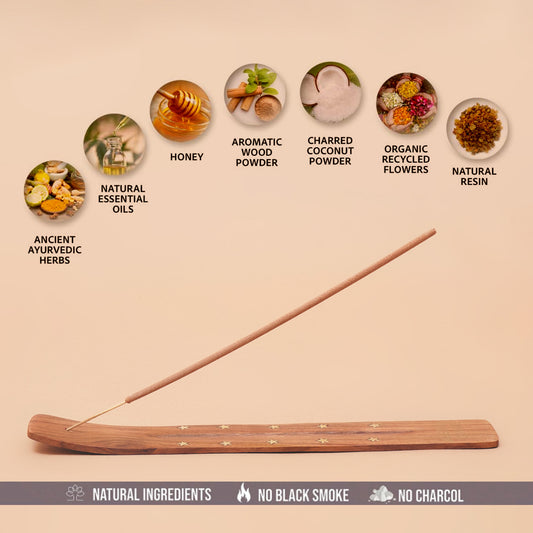 Ayesha Divine – Yamunotri Premium Incense Sticks (80 Count)