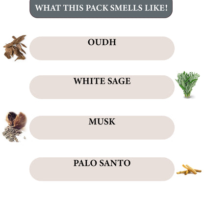 Ayesha Divine Exotic Collection – Premium Backflow Incense Cones (60 Cones, 4 Fragrances)