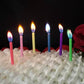 Flame Birthday Party Cake Creative Candles
