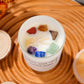 Natural Crystal Stone Aromatherapy Candle Soy Wax Smokeless Candles Gift Box Christmas Hand Gift