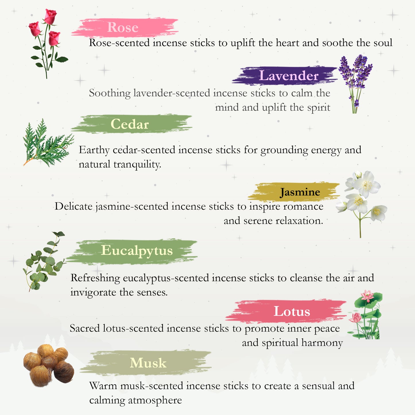 BAMBOOLESS INCENSE STICK